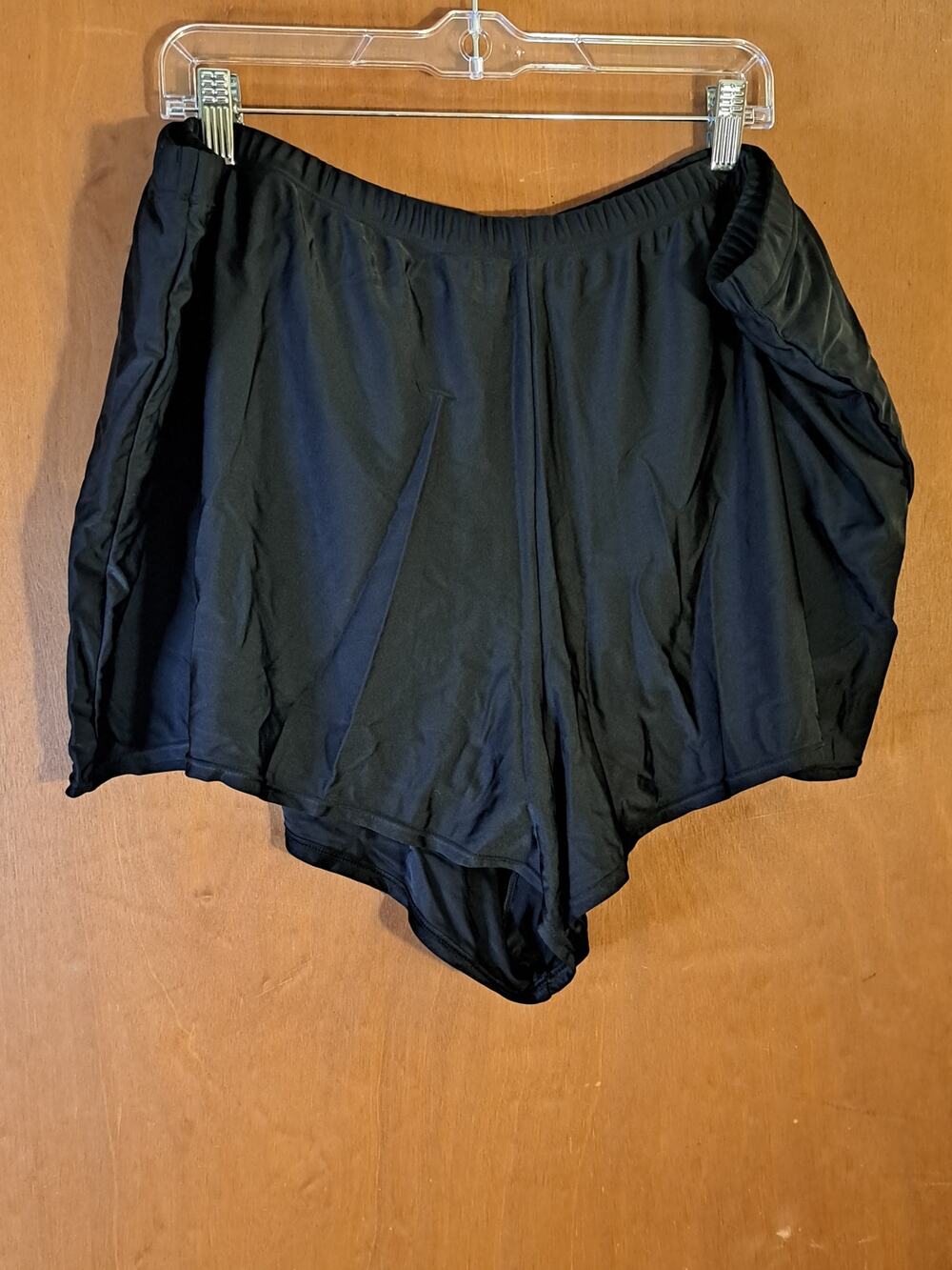 Women's Avenue Plus Size 28 Black Swim Bottoms